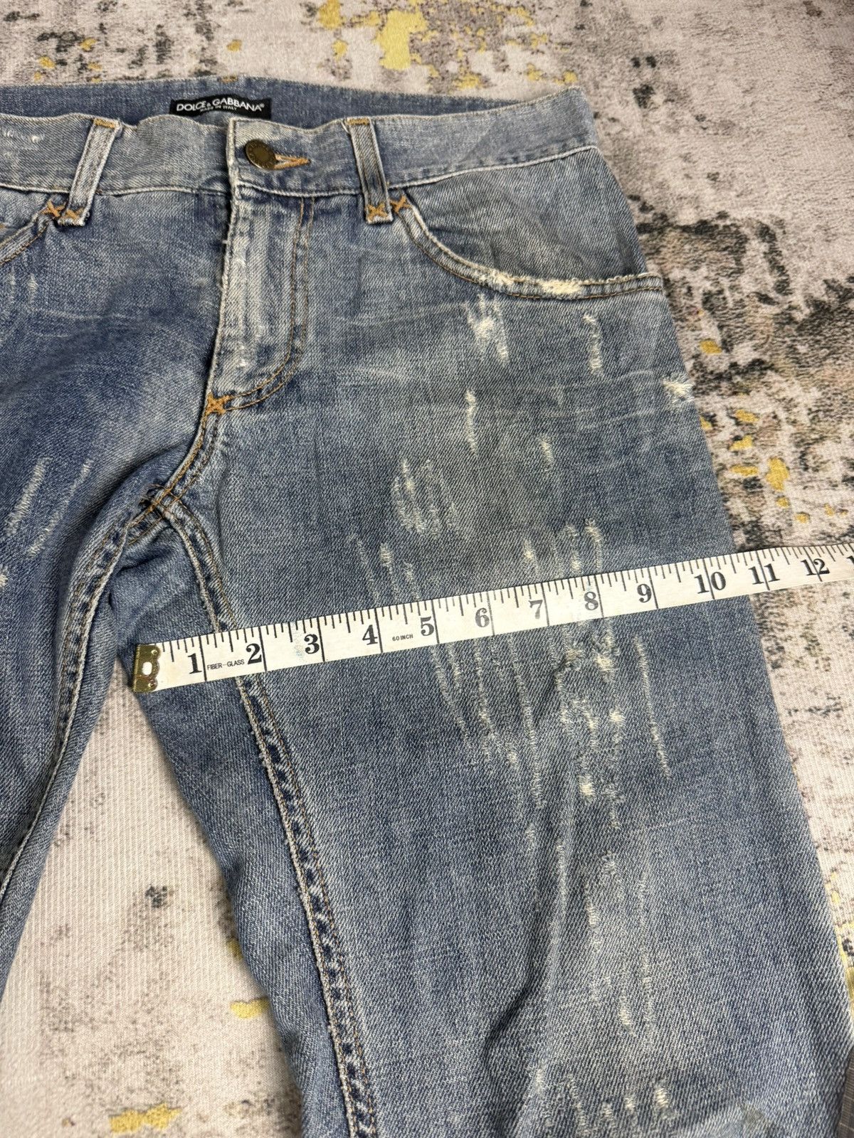 Dolce & Gabbana Vintage Dolce & Gabbana 16 Classic Distressed Jeans Size US 31 - 12 Thumbnail