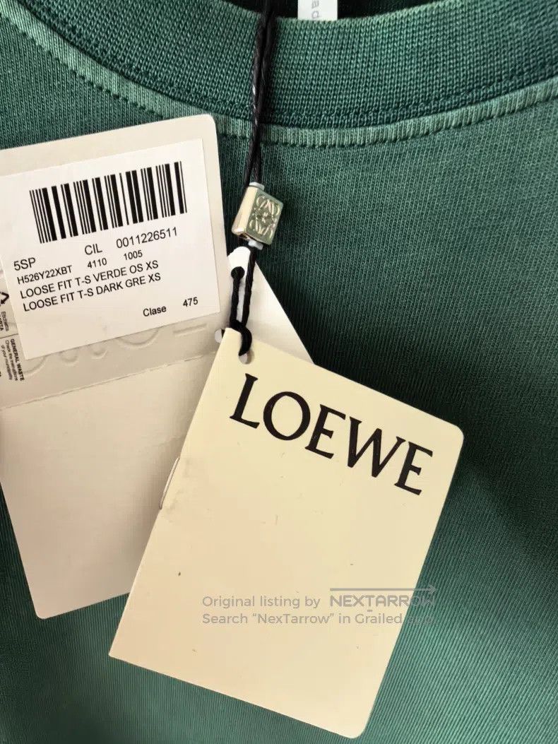 Loewe Loewe Short-sleeved top, dark green Size XS / US 0-2 / IT 36-38 - 9 Thumbnail
