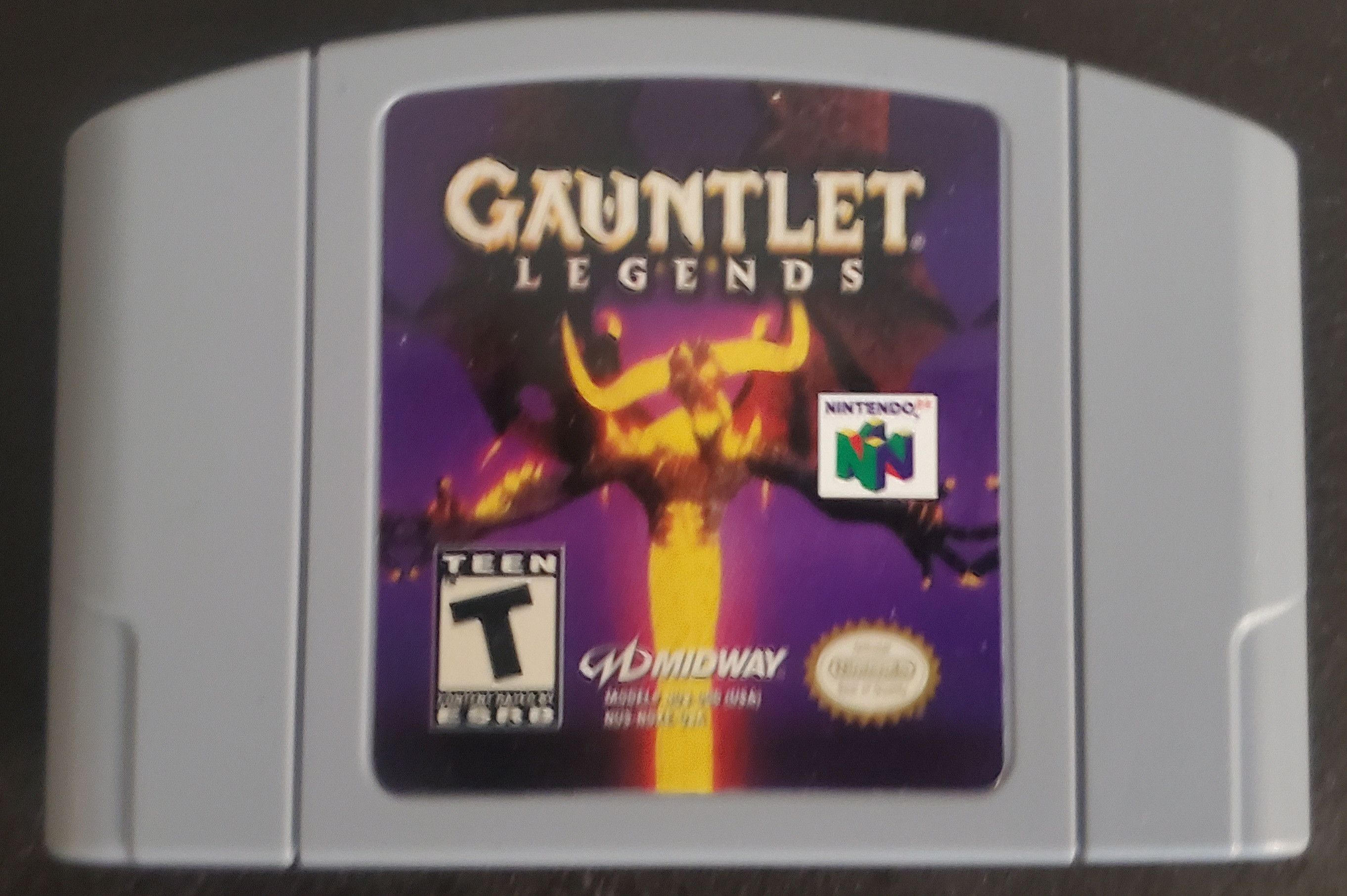 Nintendo Gauntlet Legends N64 Nintendo 64 Video Game Cartridge 1999 Size ONE SIZE - 1 Thumbnail