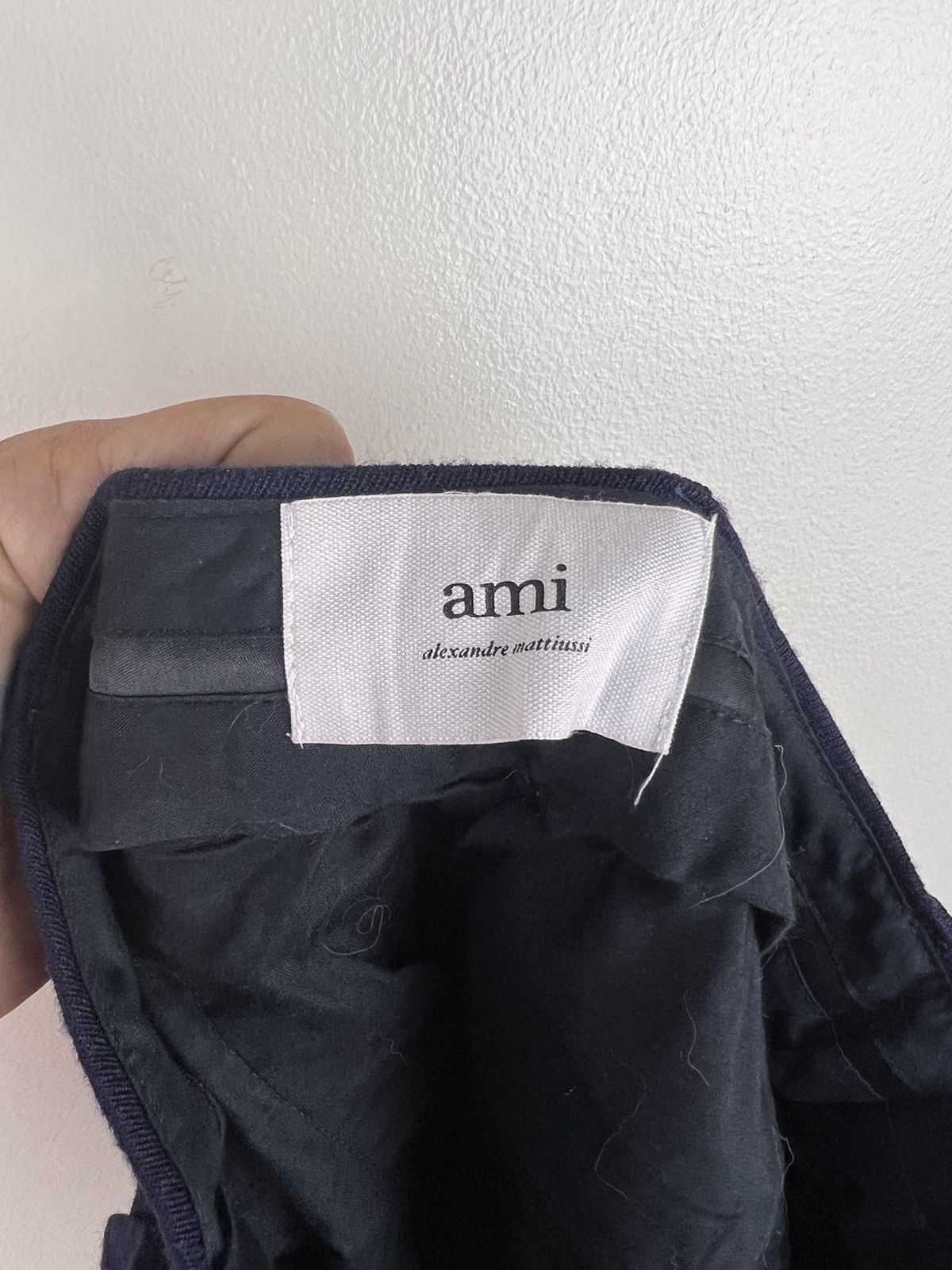 AMI AMI FLARE FIT WOOL TROUSER Size 30" / US 8 / IT 44 - 6 Thumbnail