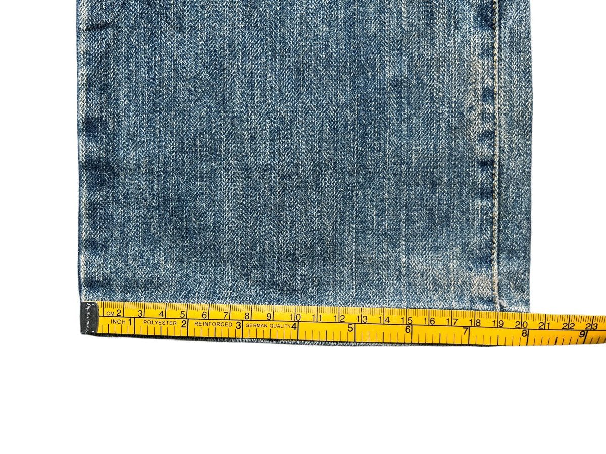 Other Peace Spellout Japanese Distressed Denim Jeans 33x29 Size US 33 - 18 Thumbnail