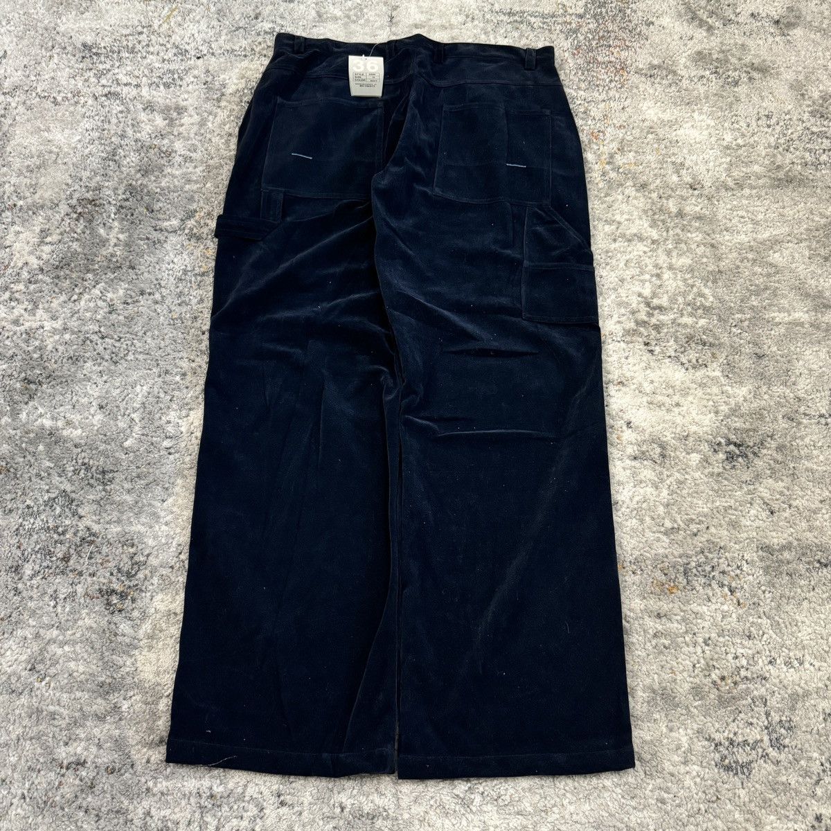 JNCO × Japanese Brand × Vintage Crazy Vintage y2k Richie baggy soft leather carpenter pants Size US 36 / EU 52 - 1 Thumbnail