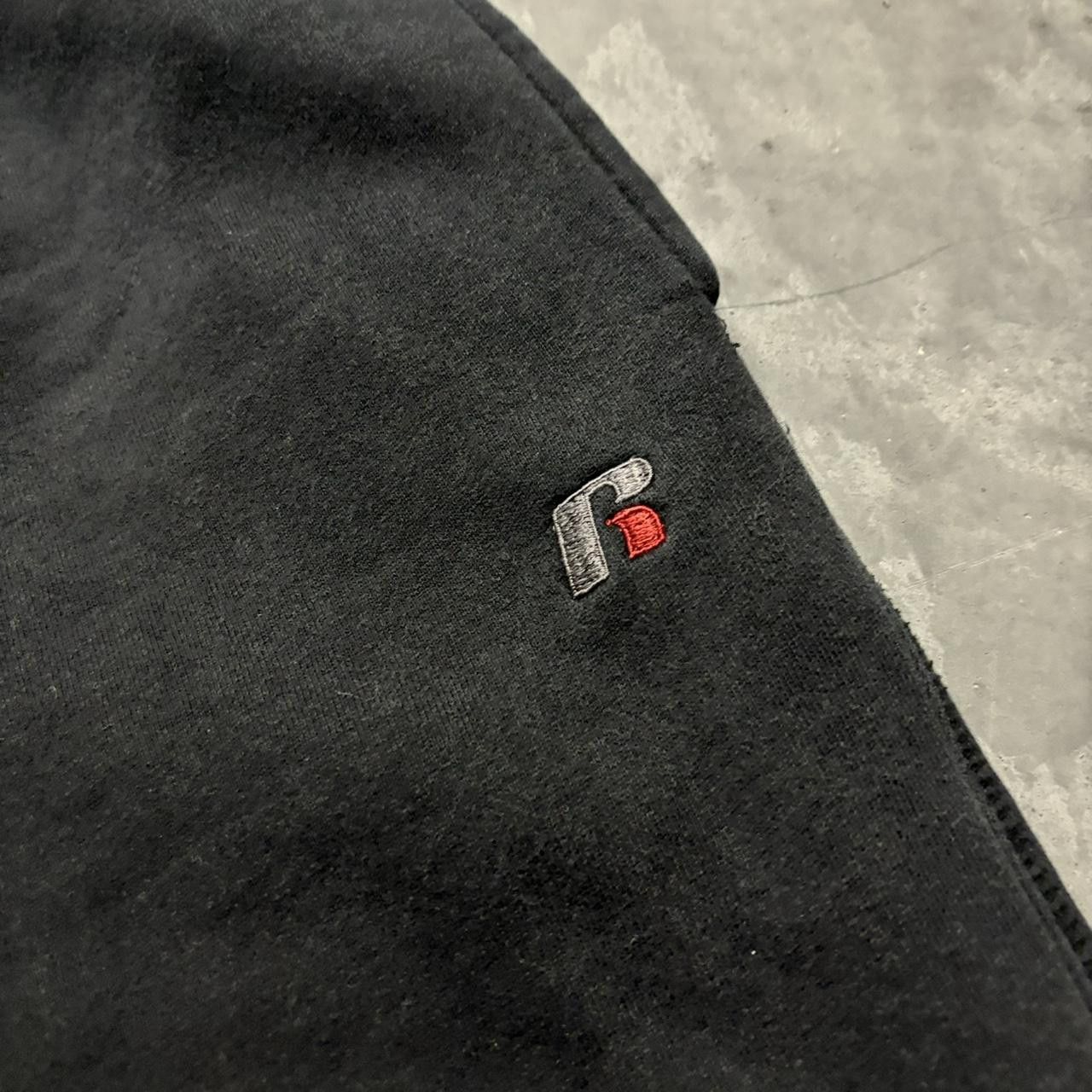 Russell Athletic × Vintage Crazy Vintage Y2K/2000s Black Russell Athletic Drill Essential Joggers! Size US 32 / EU 48 - 5 Thumbnail