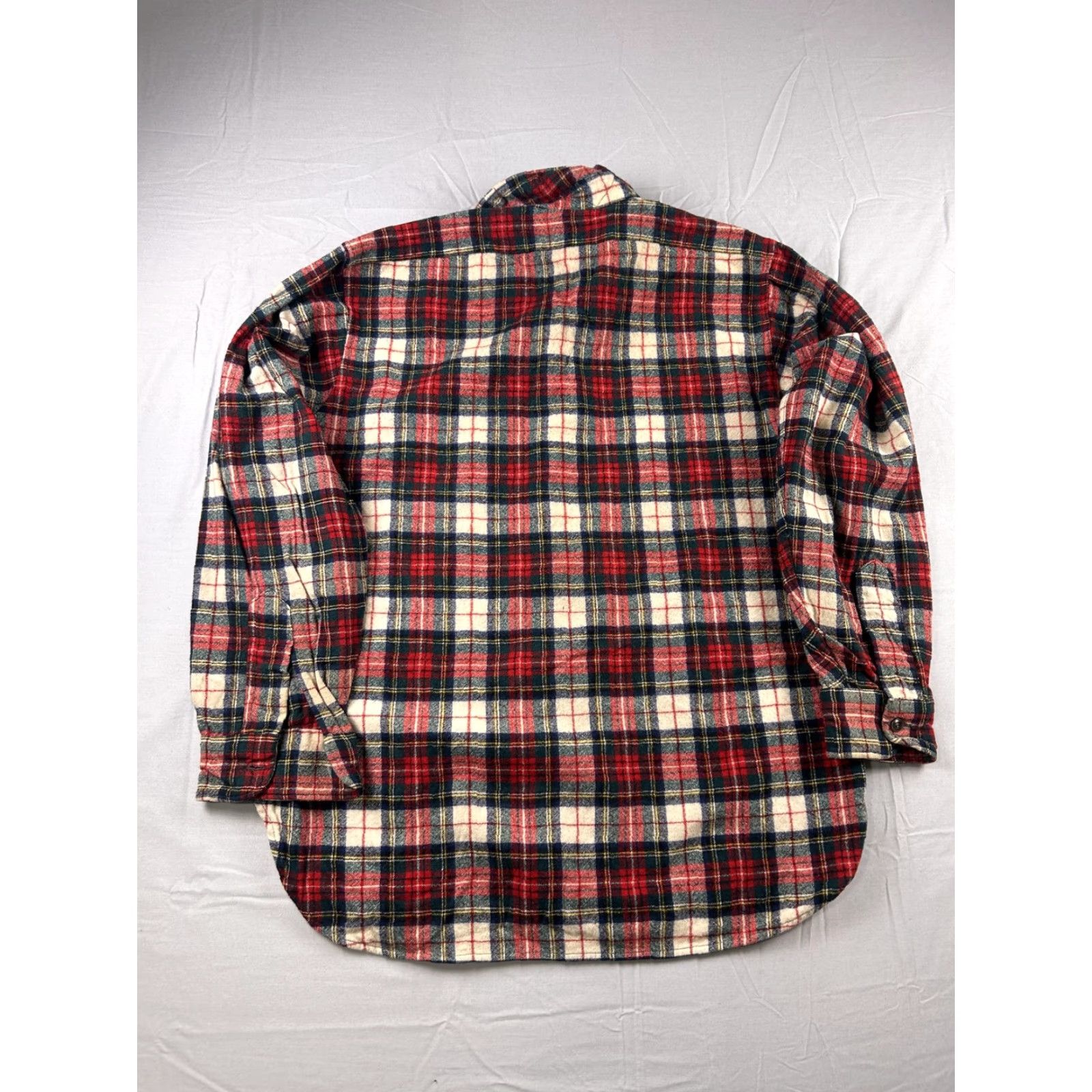 Pendleton VINTAGE Pendleton Shirt Mens M Red Plaid Wool Lined Long Sleeve Made USA Size US M / EU 48-50 / 2 - 2 Thumbnail