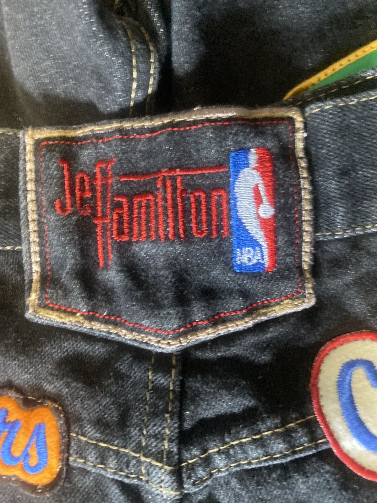 Jeff Hamilton Rare Vintage Jeff Hamilton NBA All-Team Jeans size 40 Size US 40 / EU 56 - 4 Thumbnail