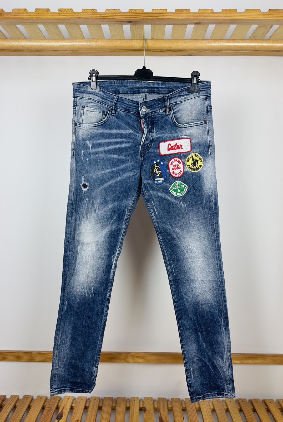 Dsquared2 Dsquared2 Vintage Mens Denim Jeans Size US 34 / EU 50 - 1 Thumbnail