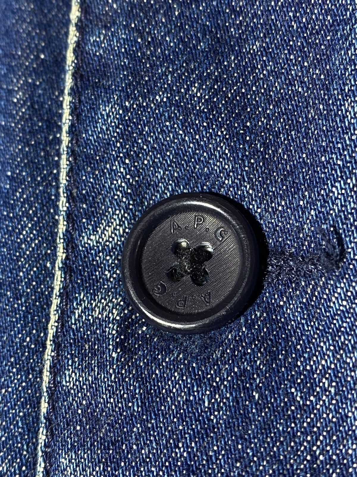 A.P.C. × Carhartt A.P.C. Carhartt Sherpa Trucker Vibes Raw Denim Paris Collab Size US S / EU 44-46 / 1 - 20 Thumbnail