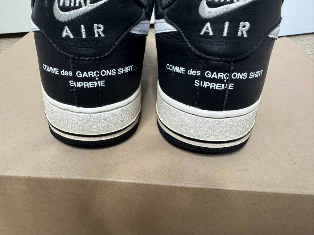 Comme des Garcons SHIRT × Nike × Supreme Nike Air force 1 Supreme x CDG Size US 11.5 / EU 44-45 - 7 Thumbnail