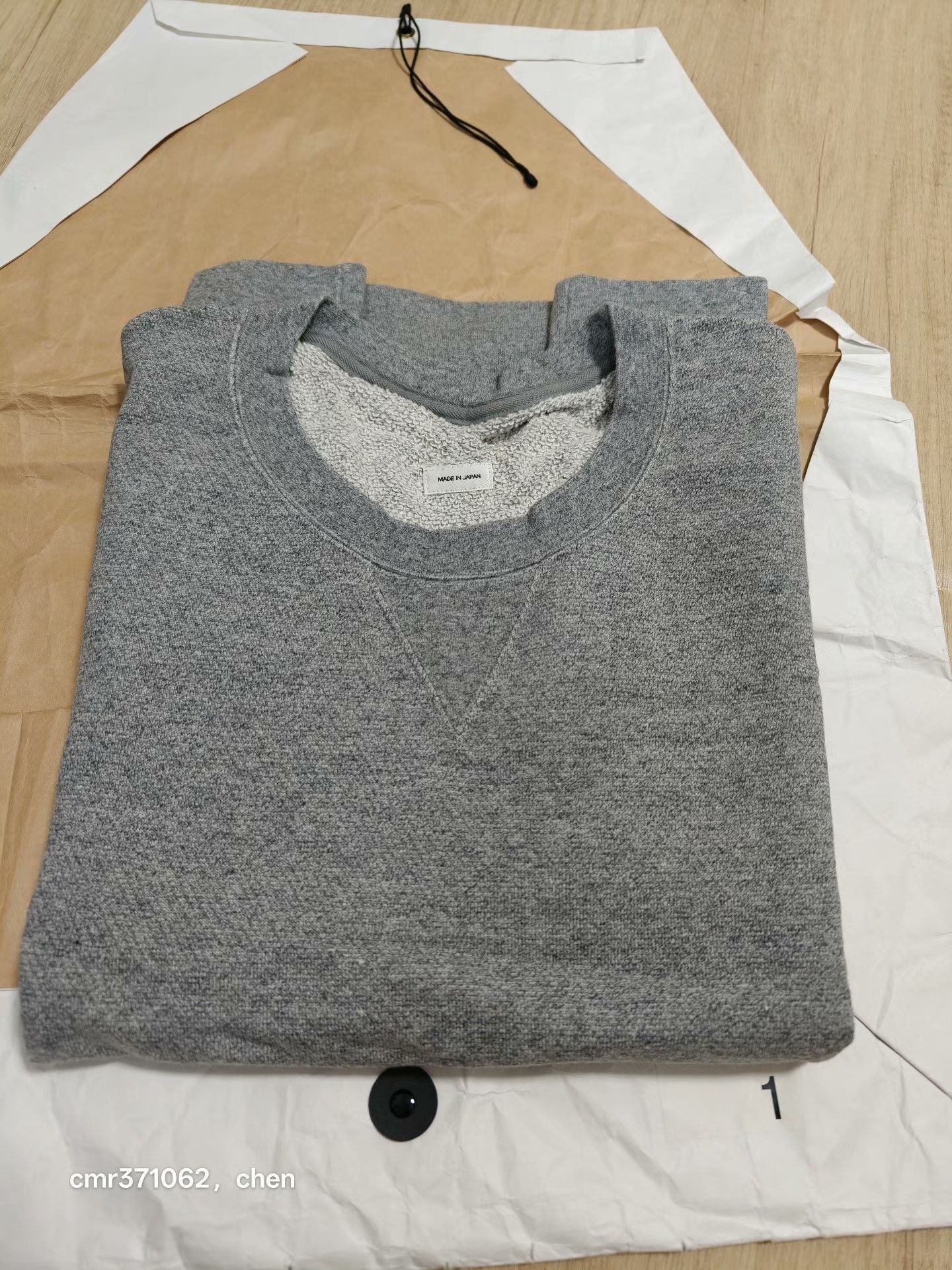 Visvim visvim 20ss Jumbo Sweat L/S Numbering. Size US S / EU 44-46 / 1 - 7 Thumbnail