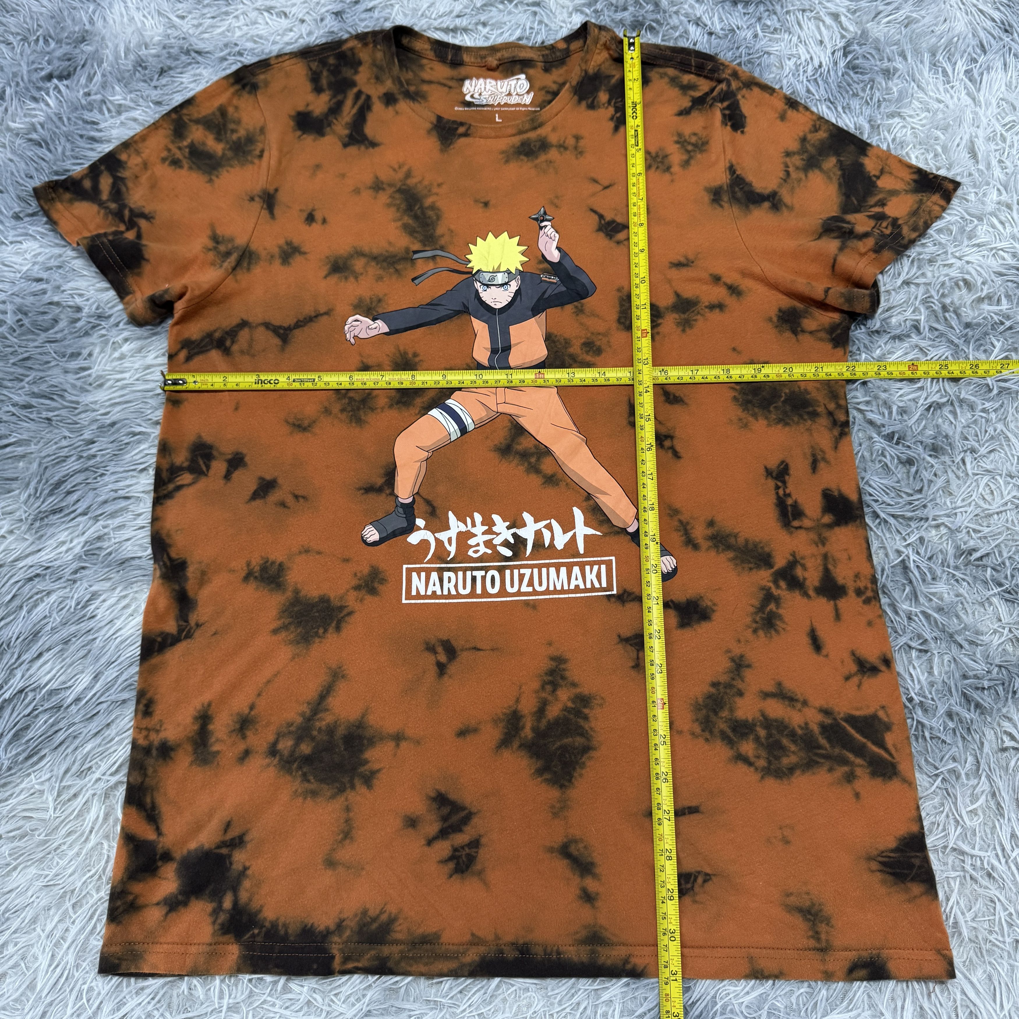Anime Rare Japanese Anime Manga Naruto Uzumaki Tshirt Size US L / EU 52-54 / 3 - 6 Thumbnail
