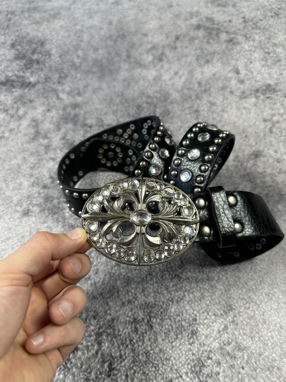 Vintage Y2K Rare Casual Belts Streetwear Logo Avant Garde Opium USA Size ONE SIZE - 2 Thumbnail