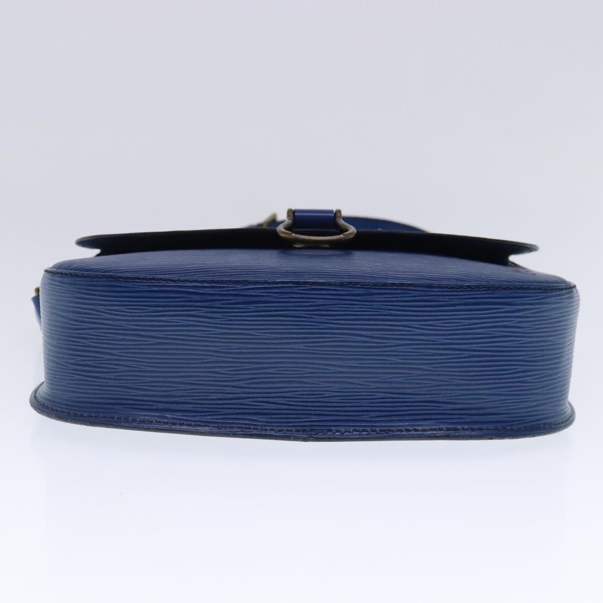 Louis Vuitton LOUIS VUITTON Epi Saint Cloud GM Shoulder Bag Toledo Blue Size ONE SIZE - 5 Thumbnail