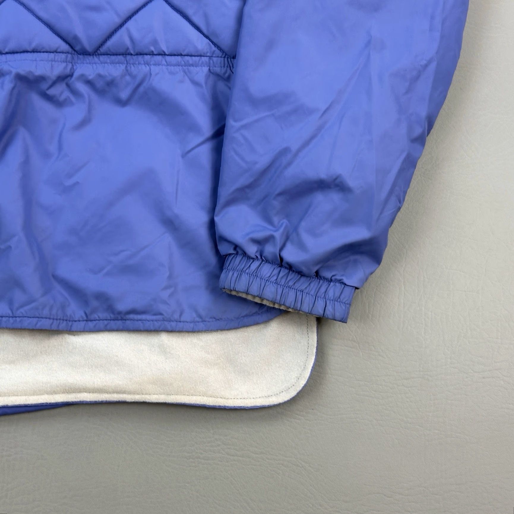 Marmot VINTAGE Marmot DriClime Anorak Jacket Womens M Purple Blue Quilted Pullover Size M / US 6-8 / IT 42-44 - 5 Thumbnail