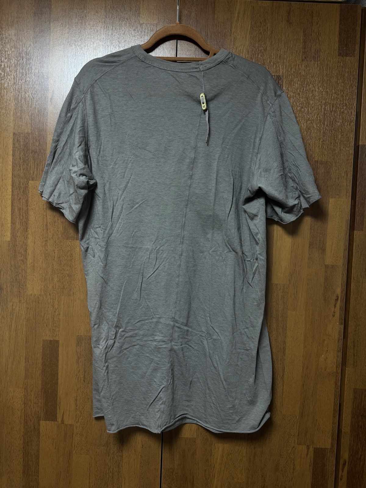 Boris Bidjan Saberi TS1TF Carbon Grey T-shirt Size US XL / EU 56 / 4 - 5 Thumbnail