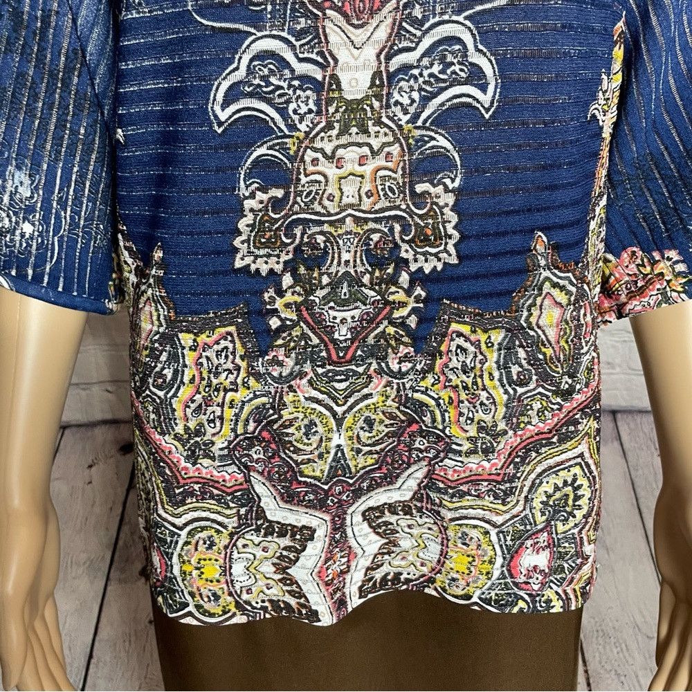 Other New Alberto Makali Knit Short Sleeve Top Size XL Size XL / US 12-14 / IT 48-50 - 6 Thumbnail