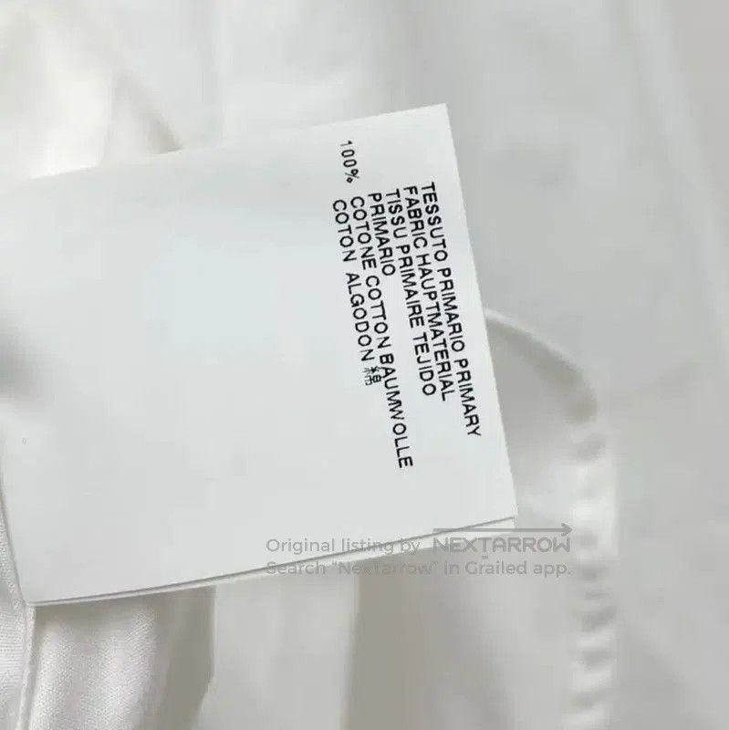 Dsquared2 DSQUARED2 White Cotton Men's Shirt . Size US L / EU 52-54 / 3 - 5 Thumbnail