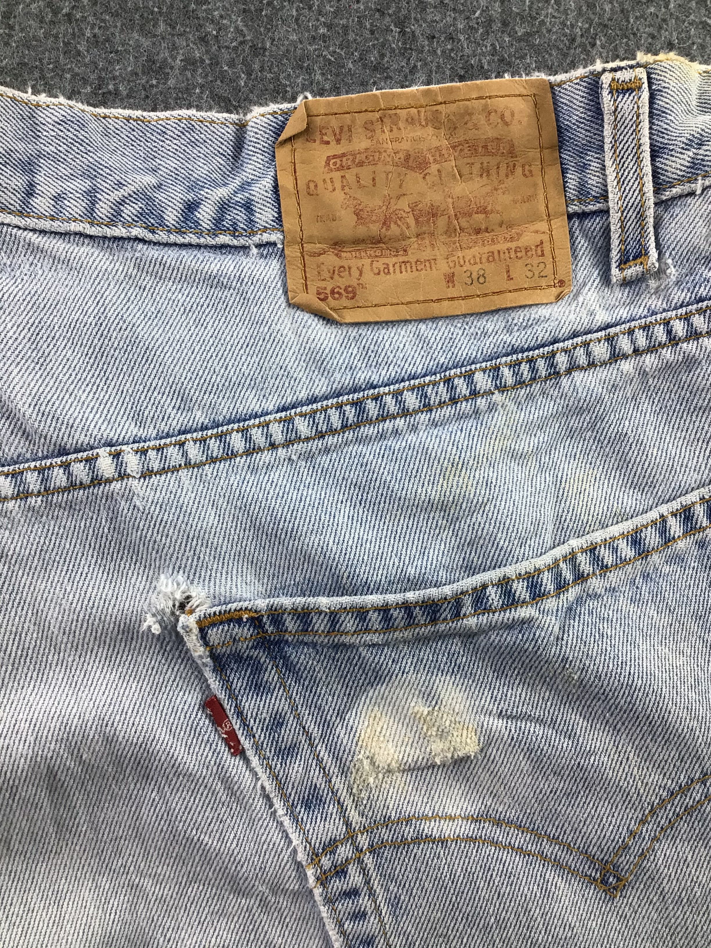 Levi's Vintage Levis 569 Jeans-J802 Size US 38 / EU 54 - 5 Thumbnail