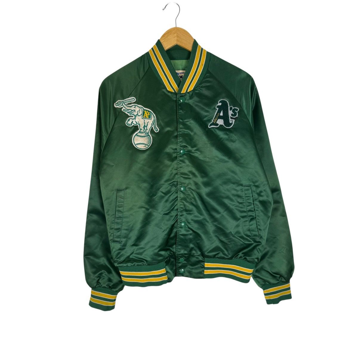Chalk Line ☀️OAKLAND ATHLETICS MLB VARSITY JACKET Size US M / EU 48-50 / 2 - 2 Thumbnail