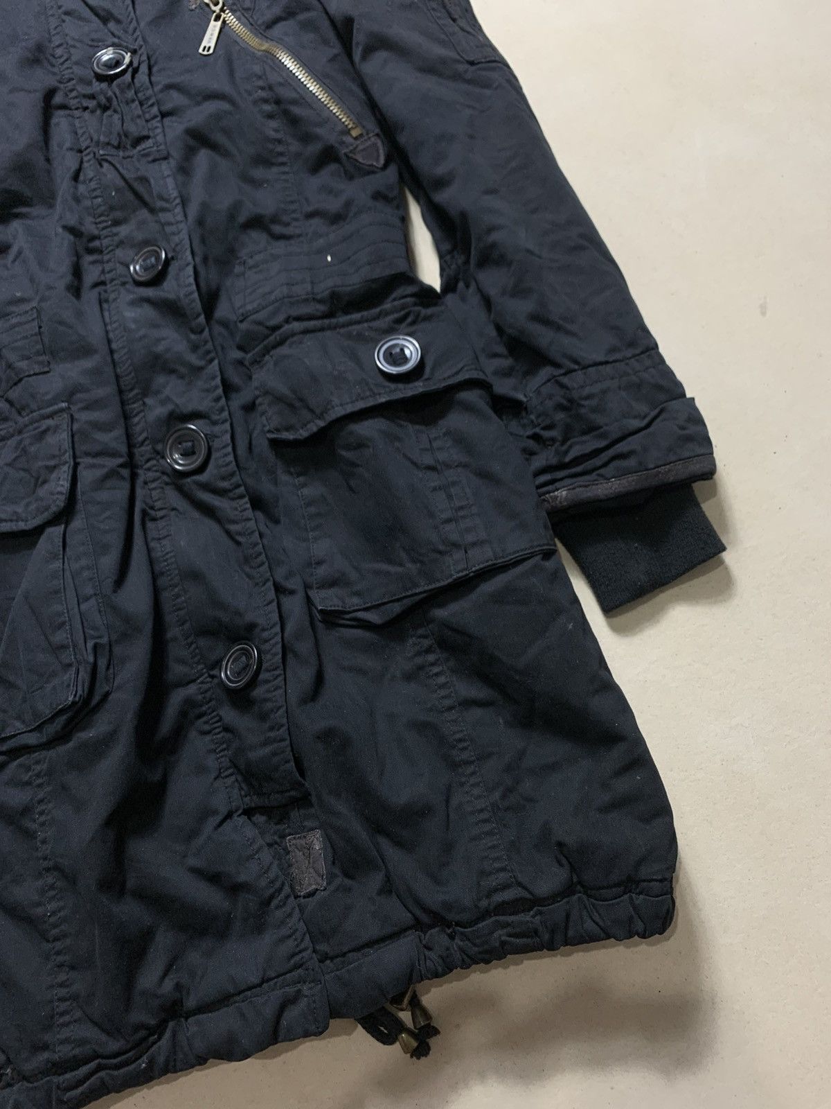 Japanese Brand Japanese Brand N2B Bondage Wolf Fur Jacket Size US M / EU 48-50 / 2 - 5 Thumbnail