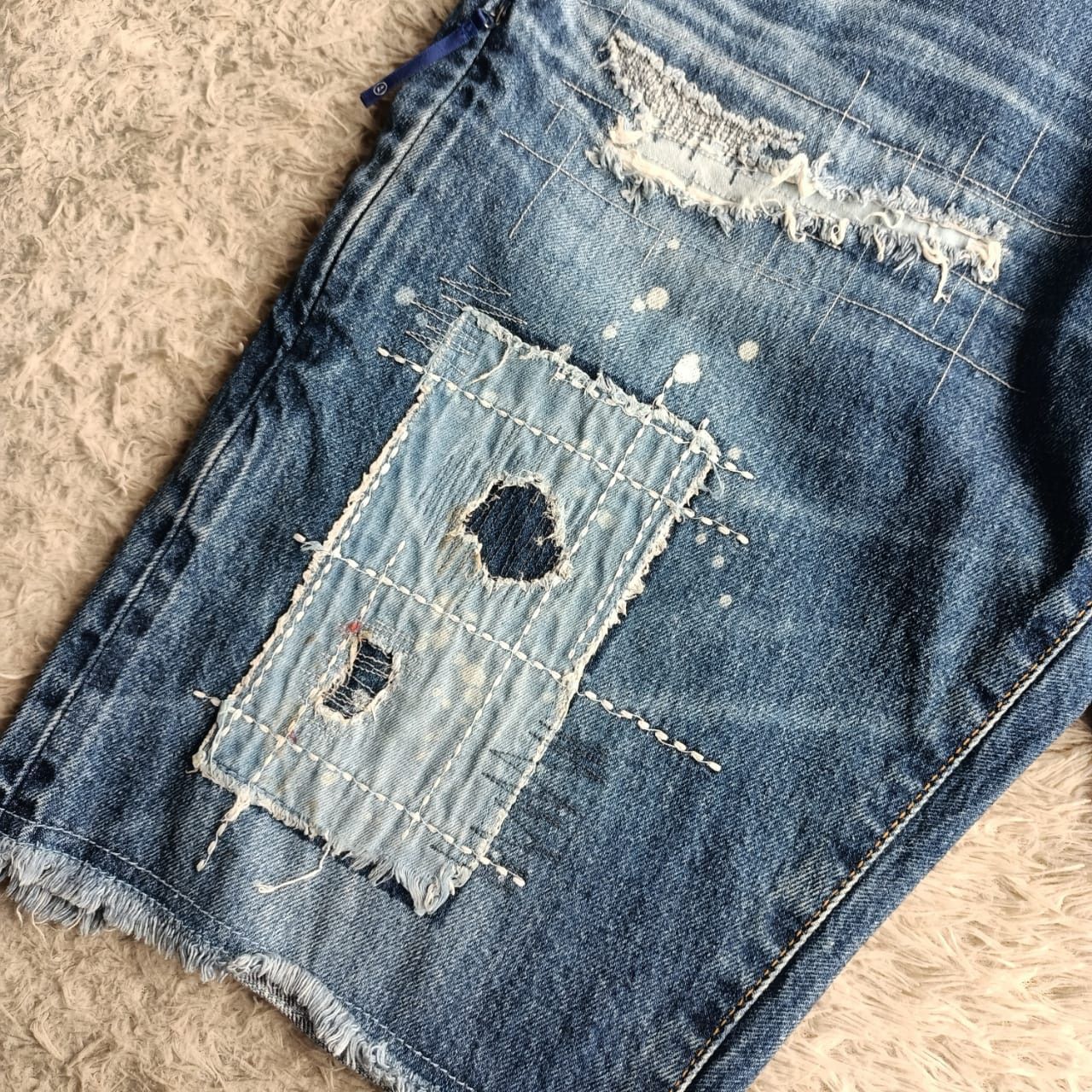 Fragment Design × Vanquish Denim by Vanquish fragment design patchwork selvedge Size US 30 / EU 46 - 5 Thumbnail