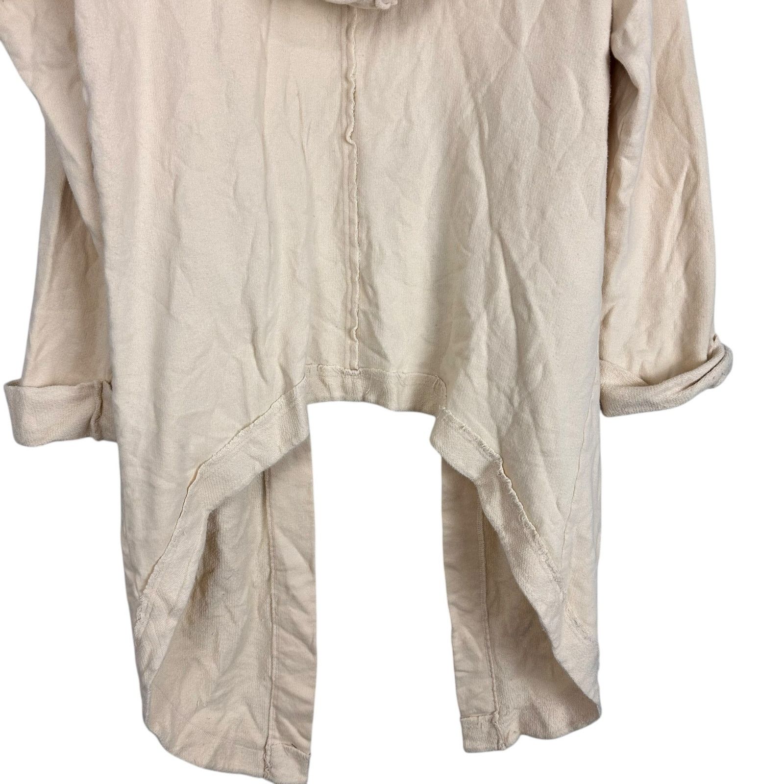 Free People Free People Beach Terry Cloth Hooded Waterfall Cardigan S Size S / US 4 / IT 40 - 9 Thumbnail