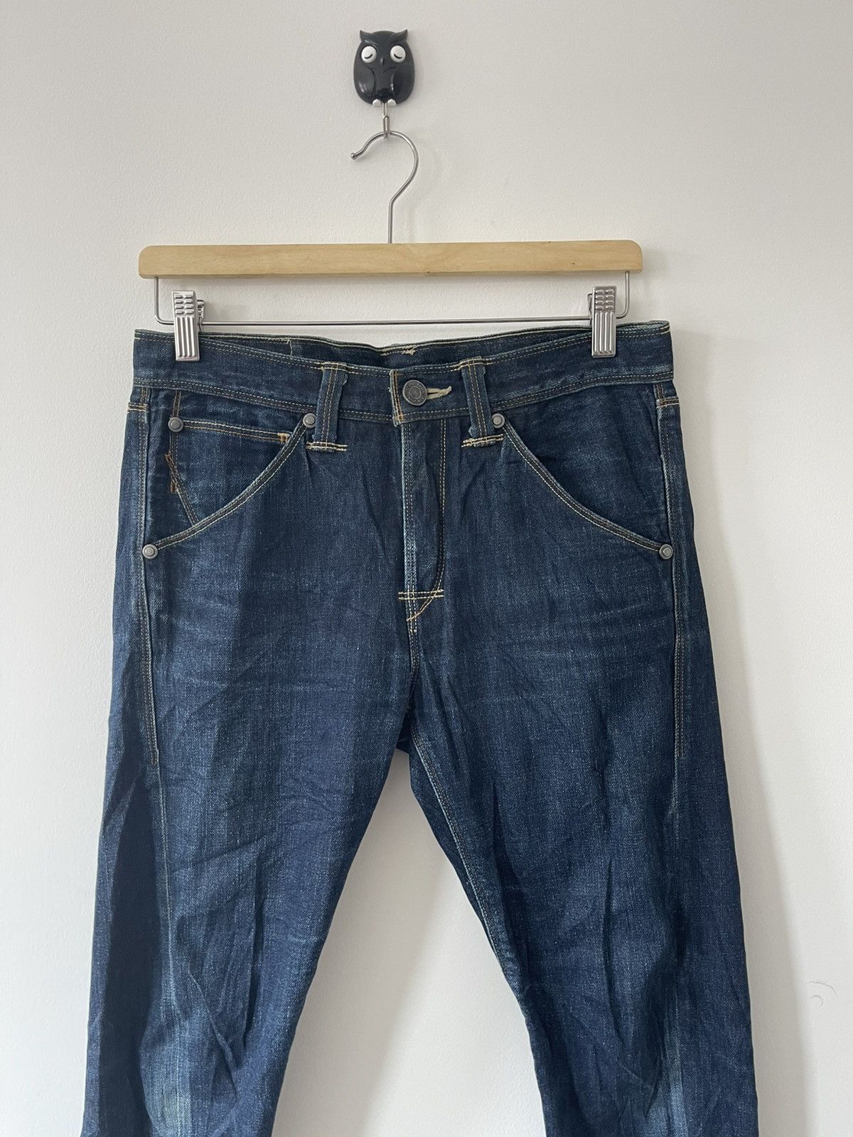 Levi's Vintage Clothing Rare Vintage LEVIS ENGINEERED JEANS June 9th 1999 Twist Leg Size 29" - 11 Thumbnail