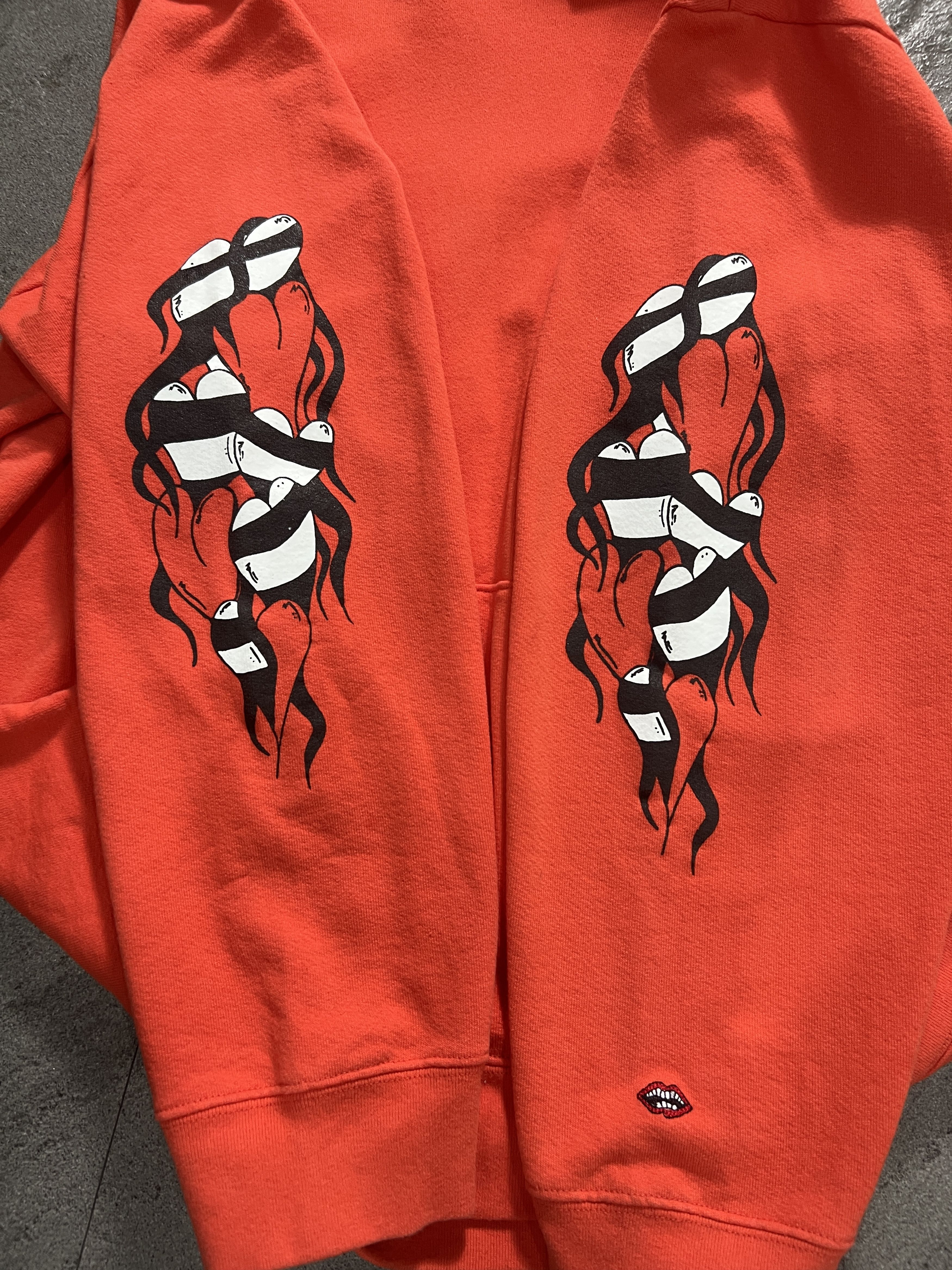 Chrome Hearts Chrome Hearts x Matty Boy Sadistic Lipstick Red Hoodie Size US XXL / EU 58 / 5 - 8 Thumbnail