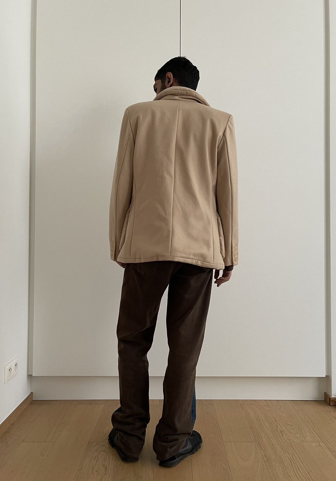 Walter Van Beirendonck Fall 2008 Beige 3D Blazer “SAMPLE”