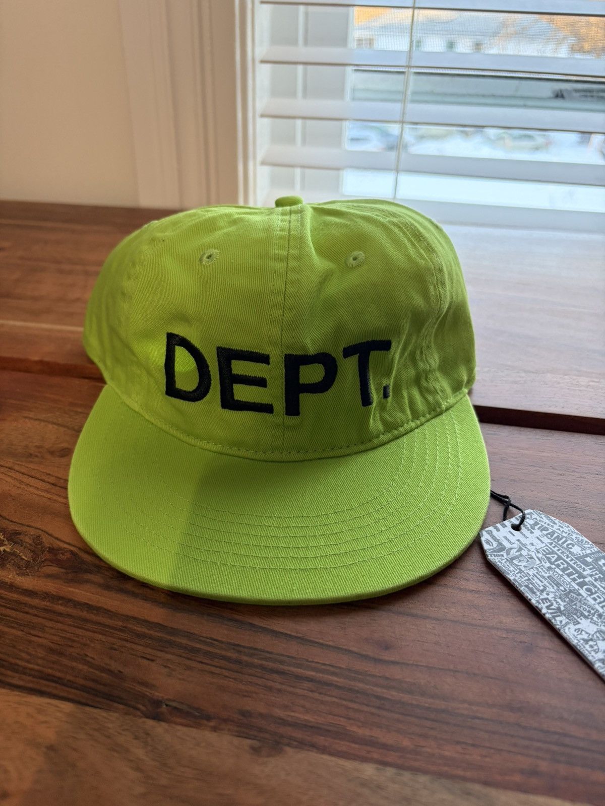 Gallery Dept. Gallery dept logo hat flo green Size ONE SIZE - 1 Thumbnail