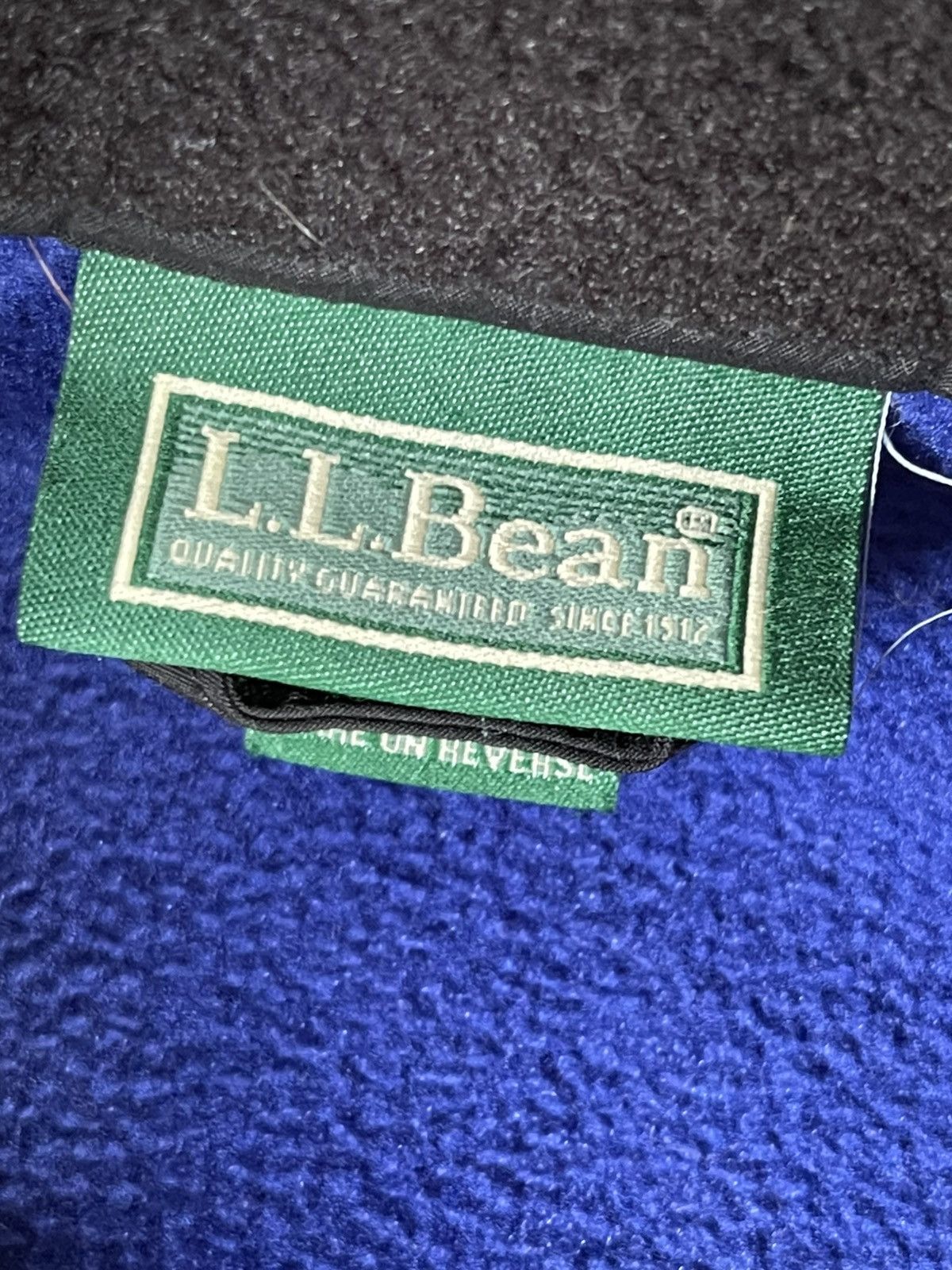 L.L. Bean Vintage L.L. Bean Fleece Jacket Zip Up Size US XL / EU 56 / 4 - 3 Thumbnail