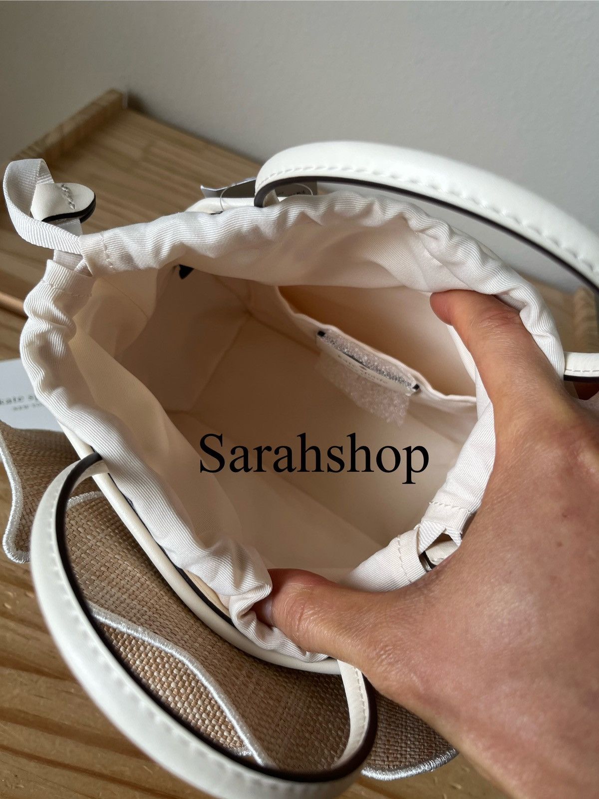 Kate Spade Kate Spade Flora 3D Rose Straw Crossbody Size ONE SIZE - 12 Thumbnail