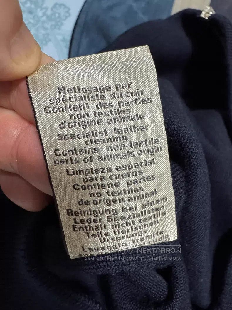 Hermes Hermes Wool and Leather Blazer, 100% Wool + 100% Sheep Lea Size US M / EU 48-50 / 2 - 9 Thumbnail