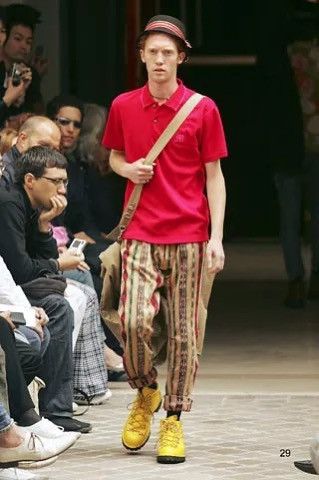 Junya Watanabe SS 2005 Junya Watanabe Patchwork Scraps Mountaineering Pants Size US 33 - 2 Thumbnail