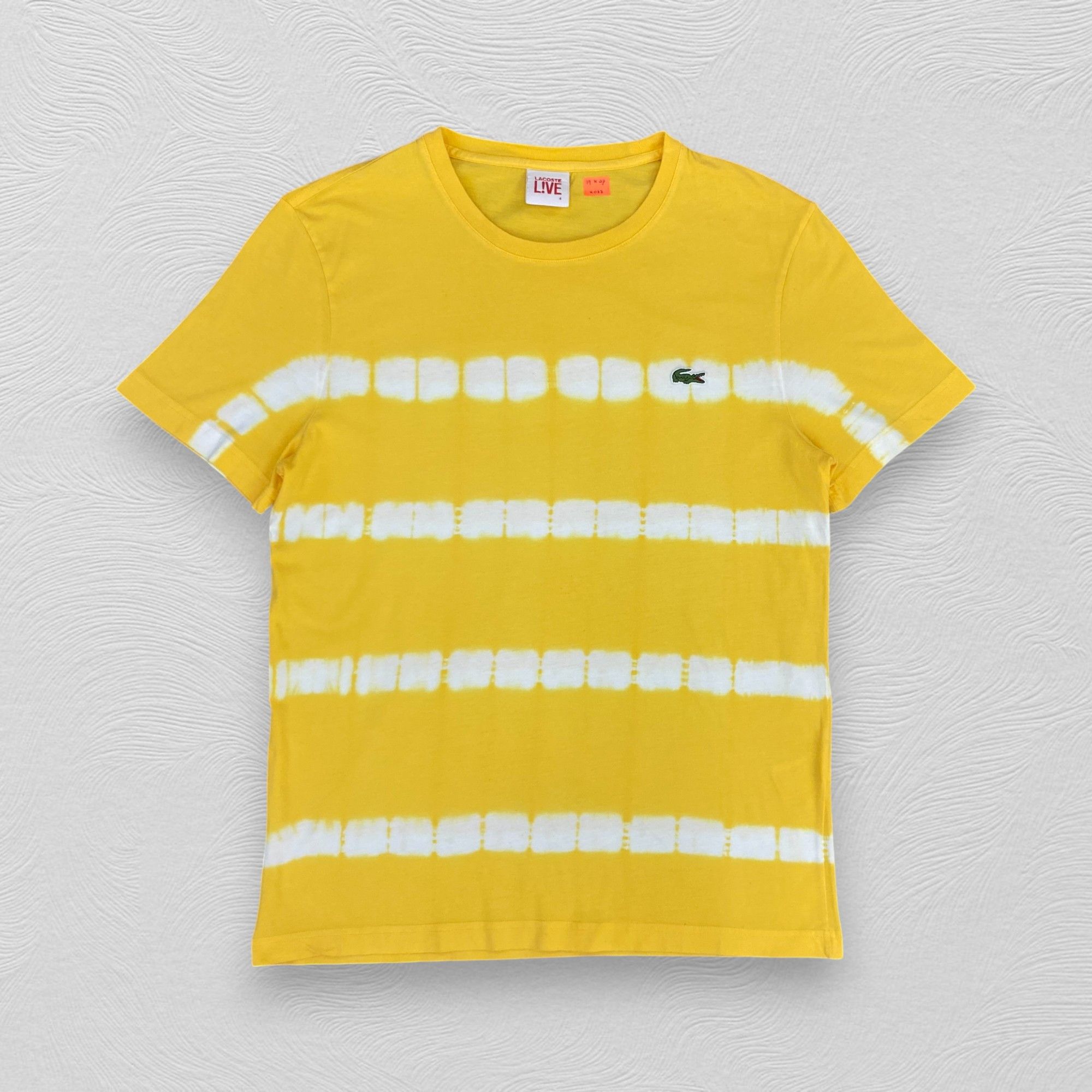 Lacoste Lacoste Men's Short Sleeve Ombre Striped Shirt - K033 Size US S / EU 44-46 / 1 - 1 Thumbnail