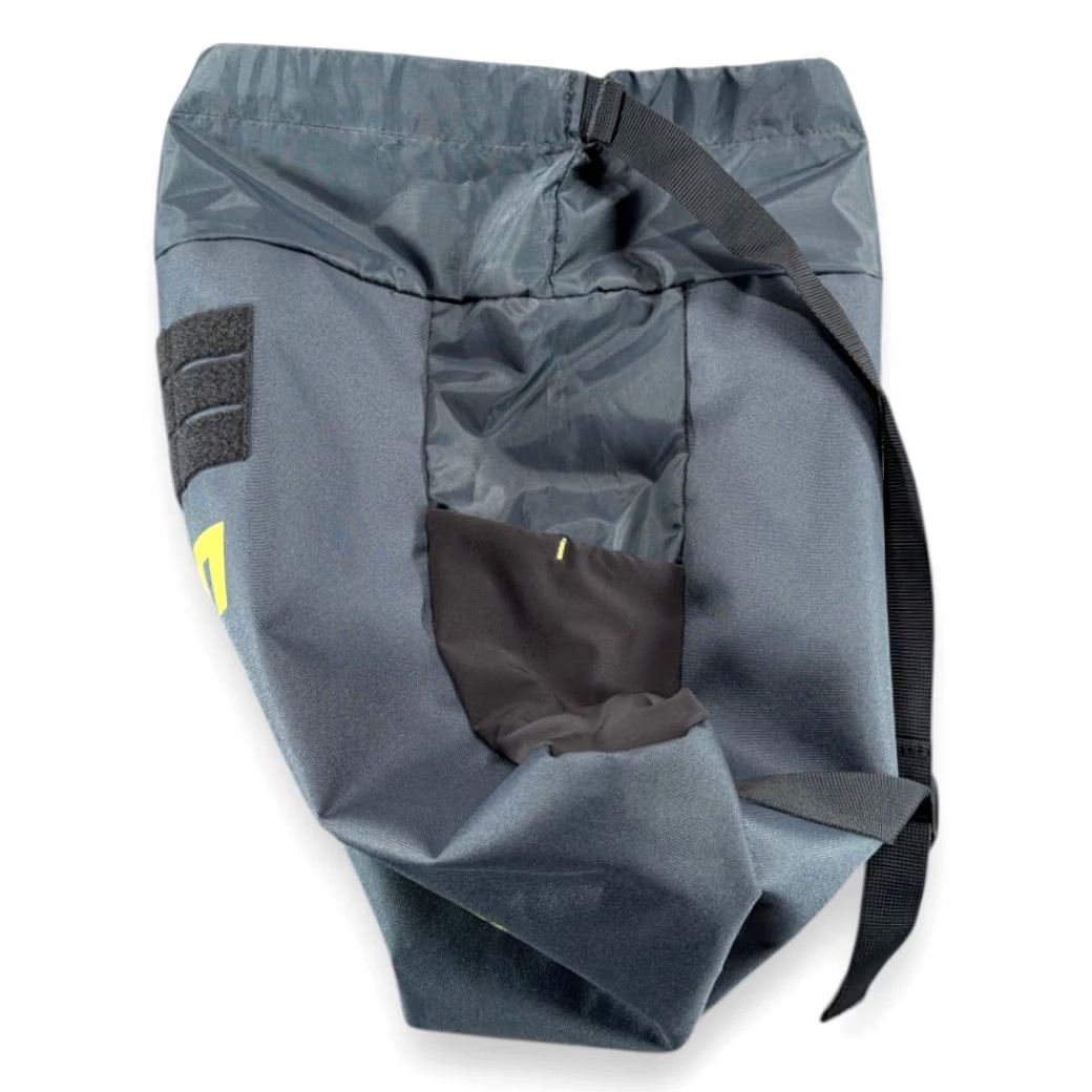 Vintage VINTAGE 5.11 Tactical Bag Gray Yellow Polyester Drawstring Cinch Backpack Logo Promo Swag Size ONE SIZE - 4 Thumbnail