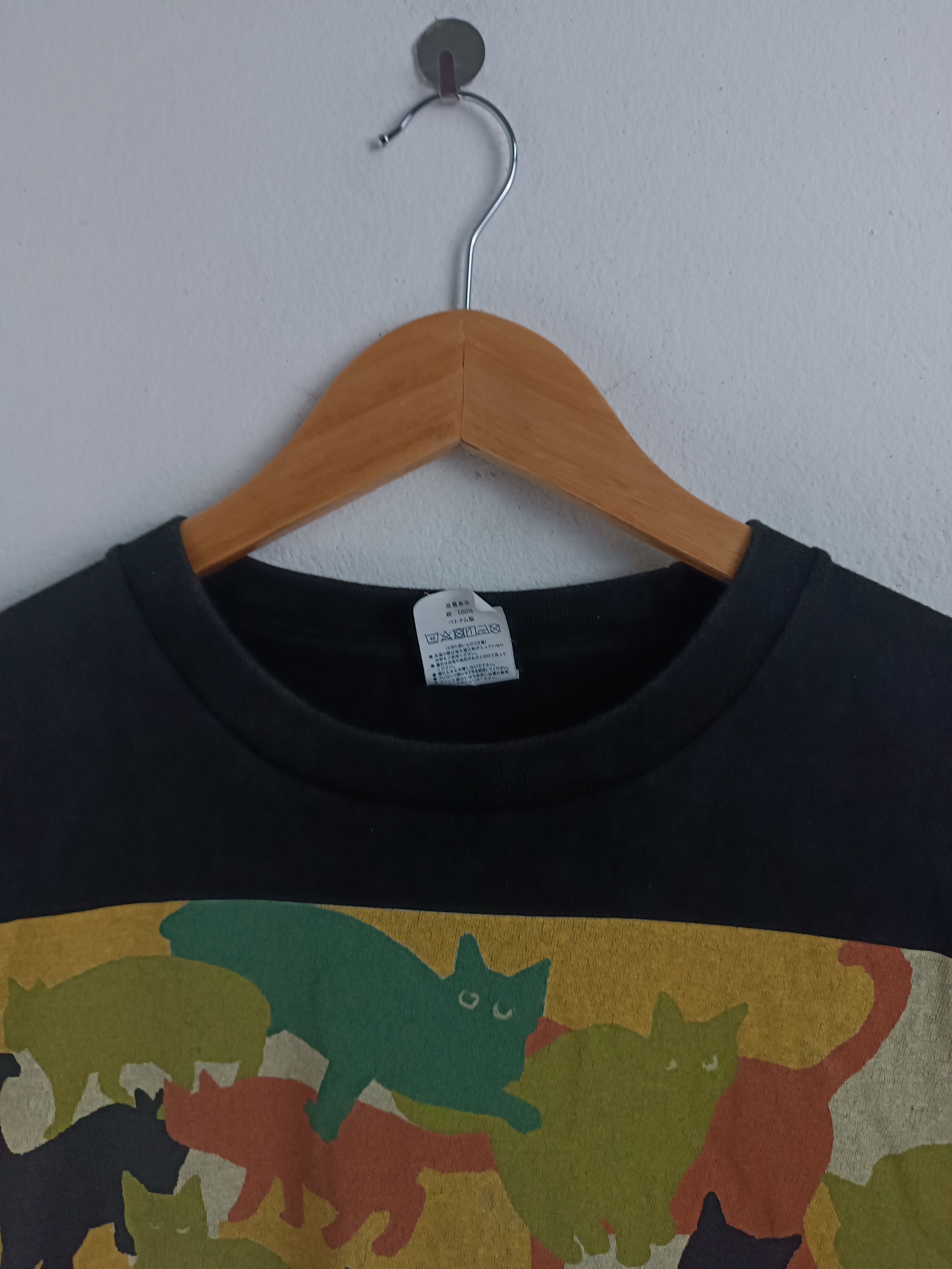 Vintage VINTAGE CATMOUFLAGE KITTY CUTE PET CAT DOG TEE Size US L / EU 52-54 / 3 - 9 Thumbnail
