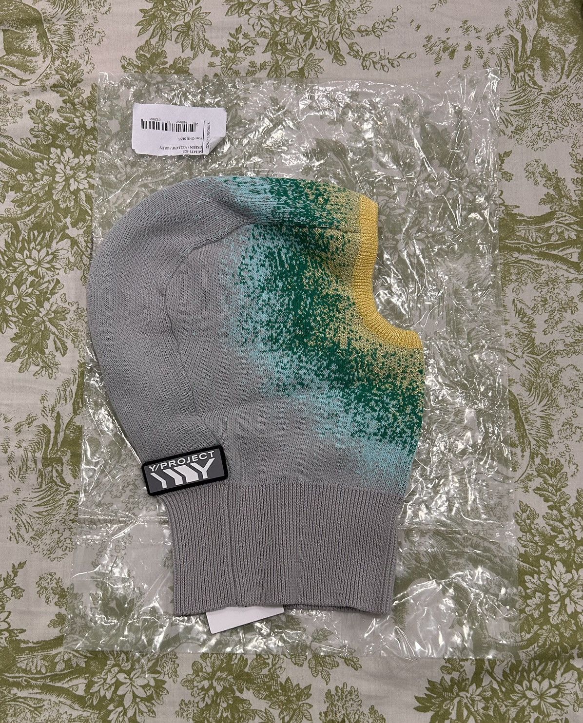 image of Yproject Balaclava in Grey, Men's