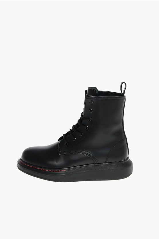 Alexander McQueen o1y1024 Ankle Boots in Black Size US 7 / EU 40 - 2 Thumbnail