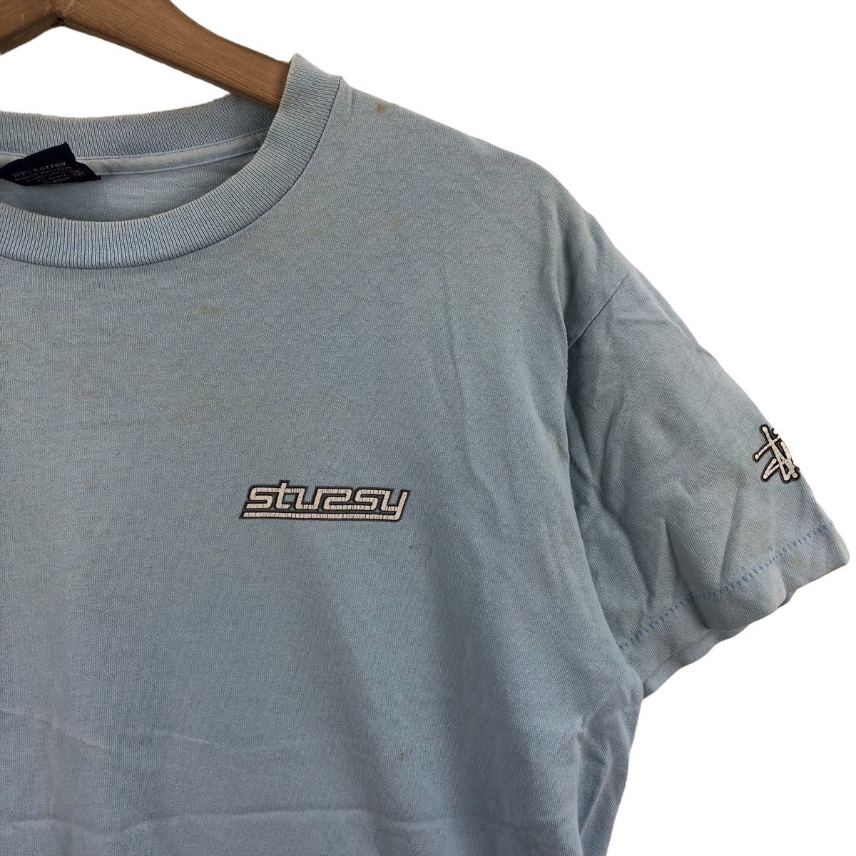 Stussy Vintage 90s Distressed Faded OLD STUSSY T-Shirt Size US M / EU 48-50 / 2 - 4 Thumbnail