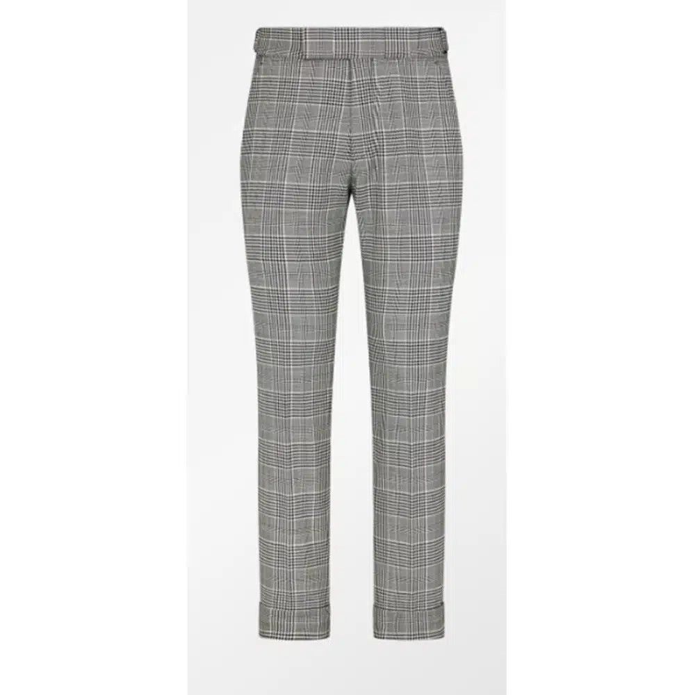 Tom Ford o1loc1c0525 PLAR06 Wool Stretch Atticus Pant in Grey Size US 40 / EU 56 - 1 Preview
