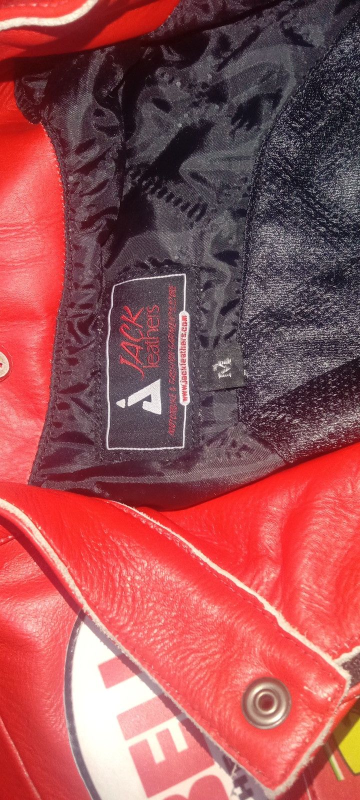 Genuine Leather Vintage Ferrari Motorcycle Racing Leather Jacket Size US M / EU 48-50 / 2 - 6 Thumbnail