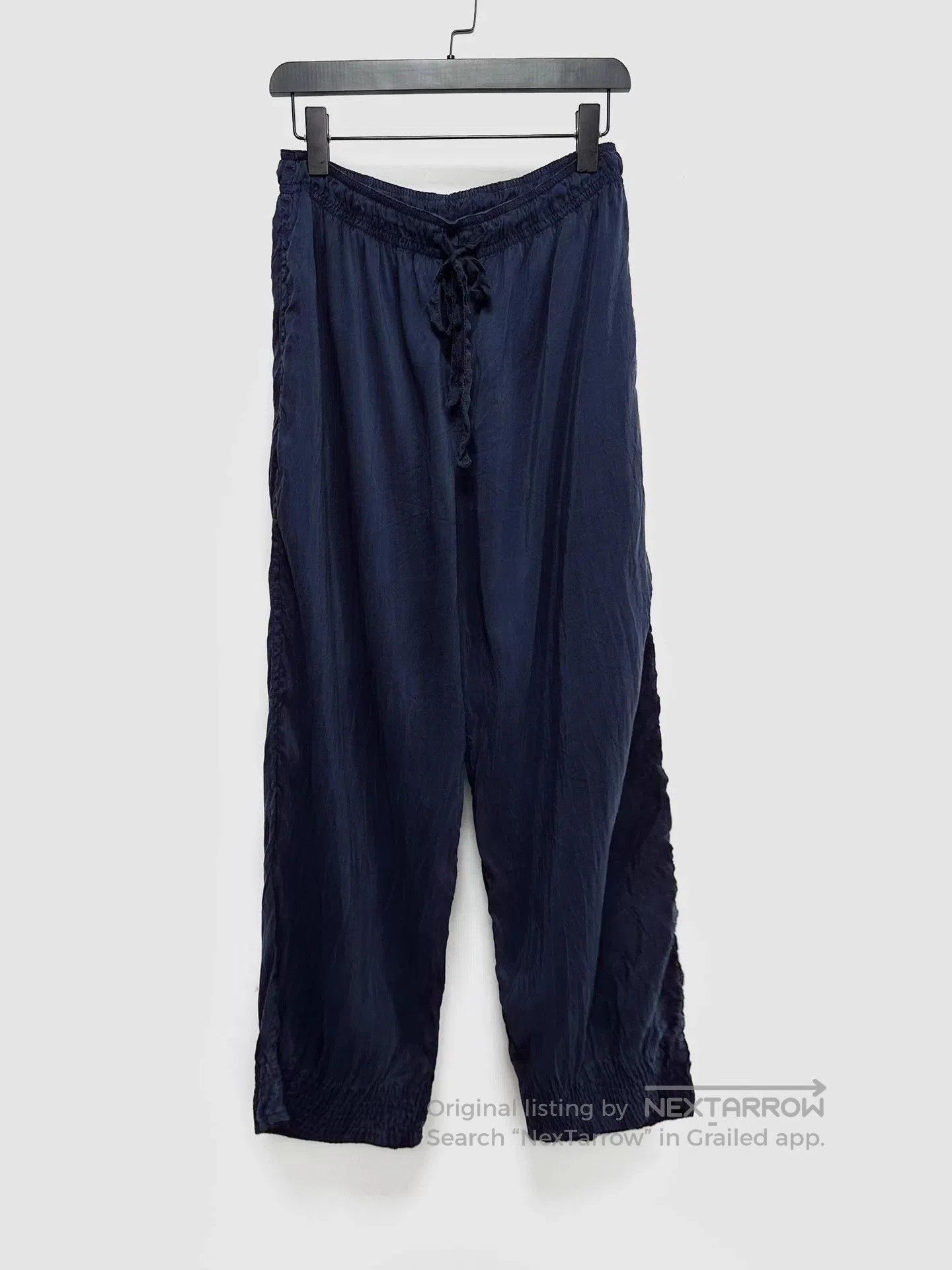 Casey Vidalenc Blue Casual Drawstring Pants Size 34. Size US 34 / EU 50 - 1 Thumbnail