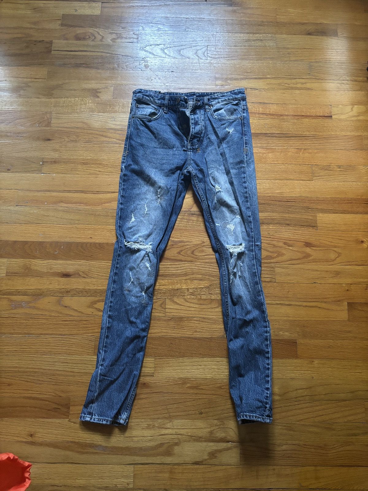 Ksubi Ksubi ripped skinny jeans Size US 31 - 1 Thumbnail