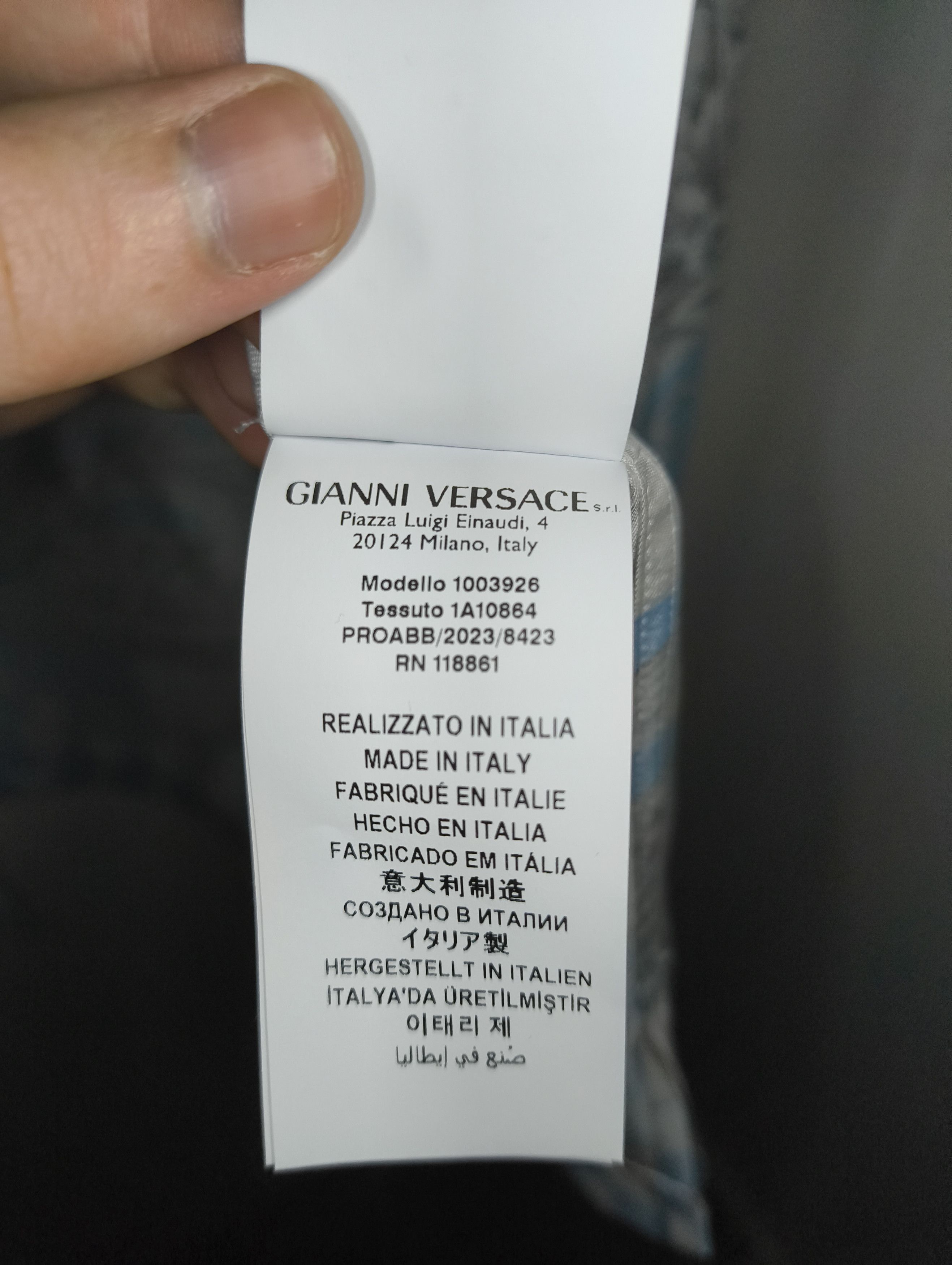 Gianni Valentino × Versace Versace Button Up Shirt Size US M / EU 48-50 / 2 - 7 Thumbnail
