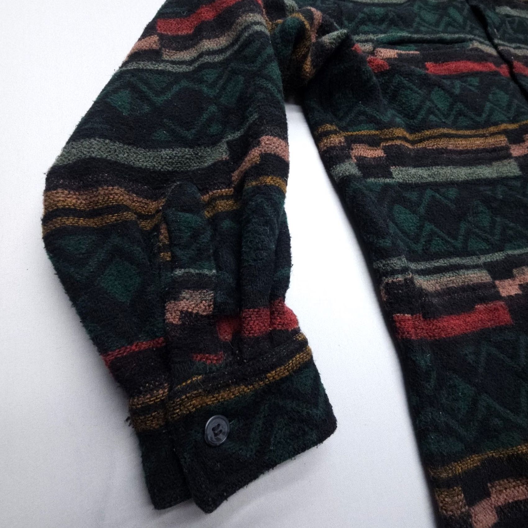 Vintage Outback Trading Southwestern Shirt Jacket Mens Large Wool Blend Shacket Size US L / EU 52-54 / 3 - 6 Thumbnail