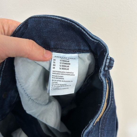American Eagle Outfitters American Eagle Curvy Highest Rise Jeggings Size 34" / US 12 / IT 48 - 4 Thumbnail