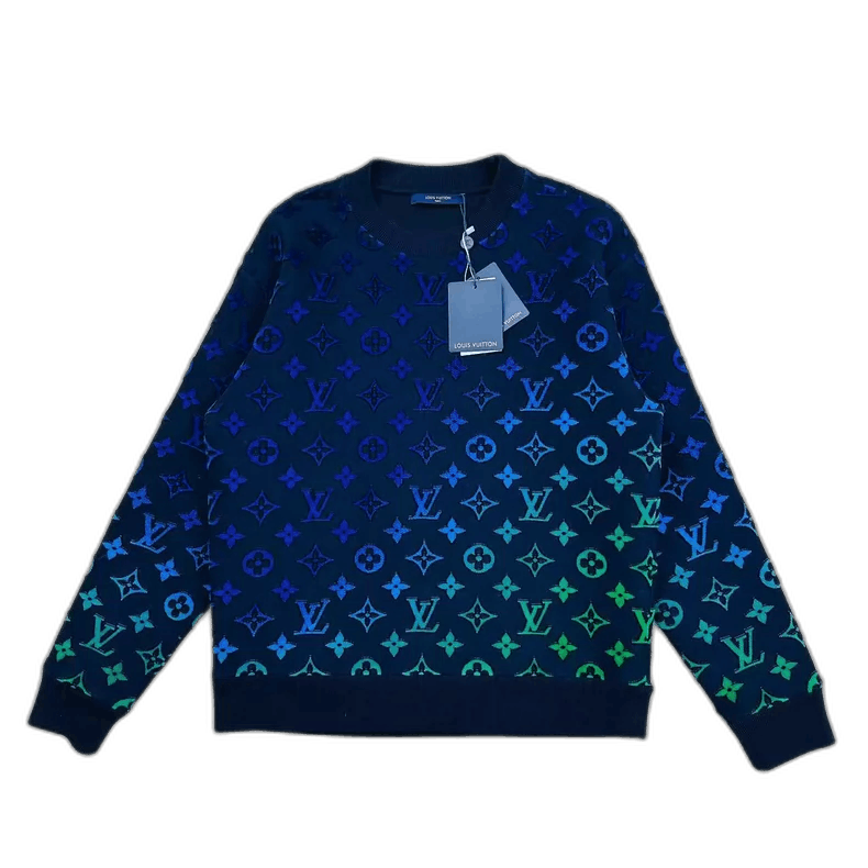 Louis Vuitton Louis Vuitton Gradient Print Sweatshirt Size S Size US S / EU 44-46 / 1 - 1 Thumbnail