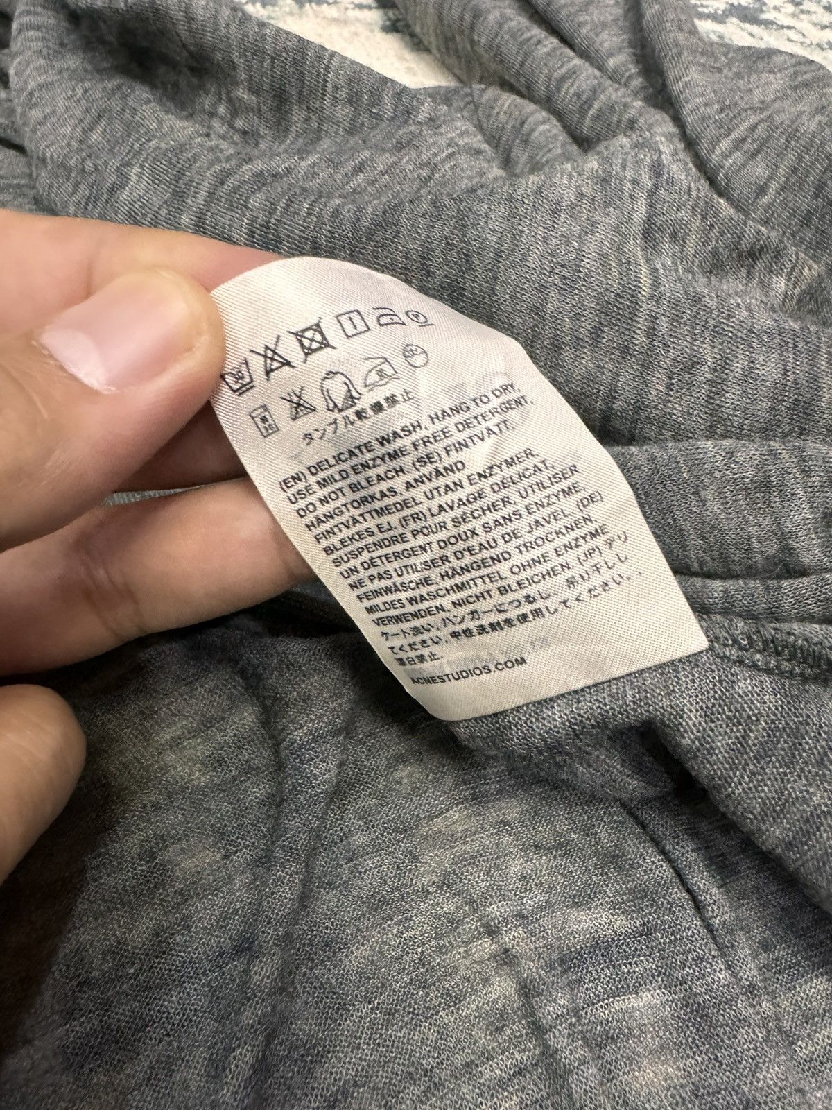 Acne Studios ACNE STUDIOS BECHA DRAPY AW13 GREY MELANGE CARDIGAN Size M / US 6-8 / IT 42-44 - 7 Thumbnail