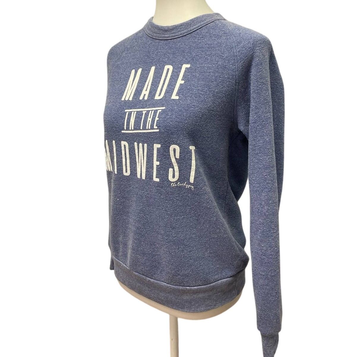 Other Alternative Womens Small Long Sleeve Crew Neck Sweatshirt Size S / US 4 / IT 40 - 1 Thumbnail