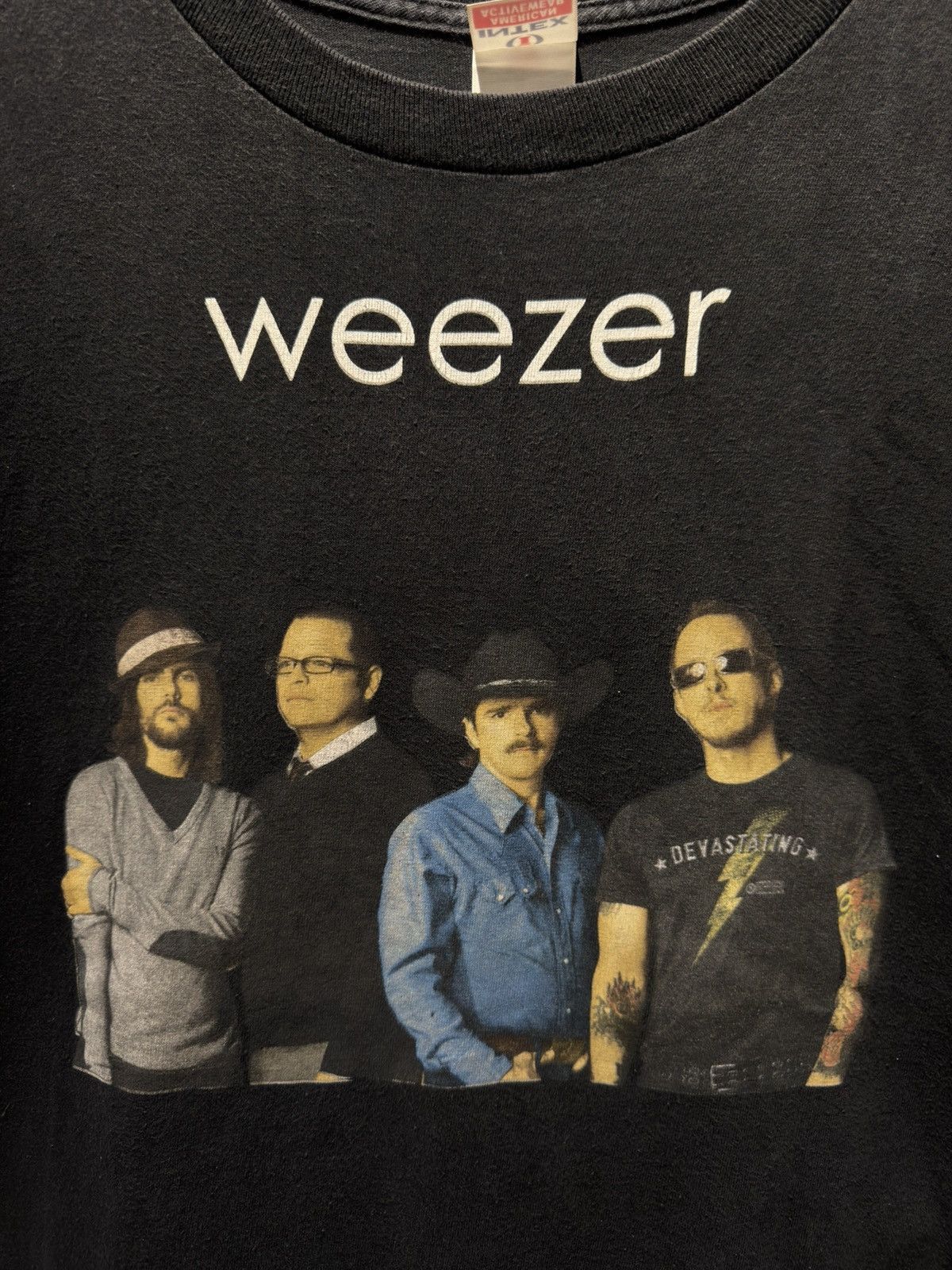Band Tees Weezer Tour 2008 Band Tshirt Size US L / EU 52-54 / 3 - 3 Thumbnail